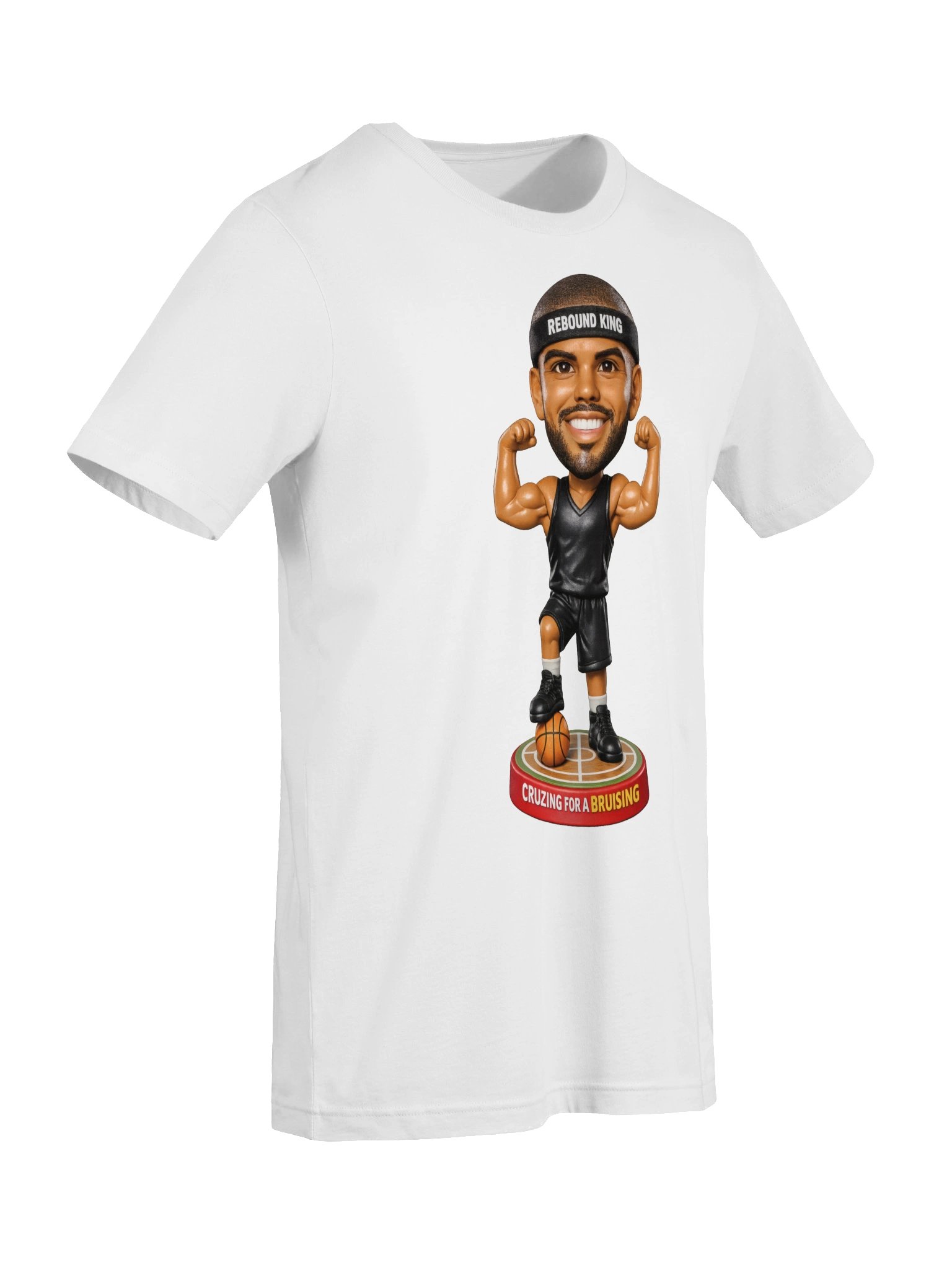 Cruz - The Rebound King Basketball Bobblehead Tee product image (7)