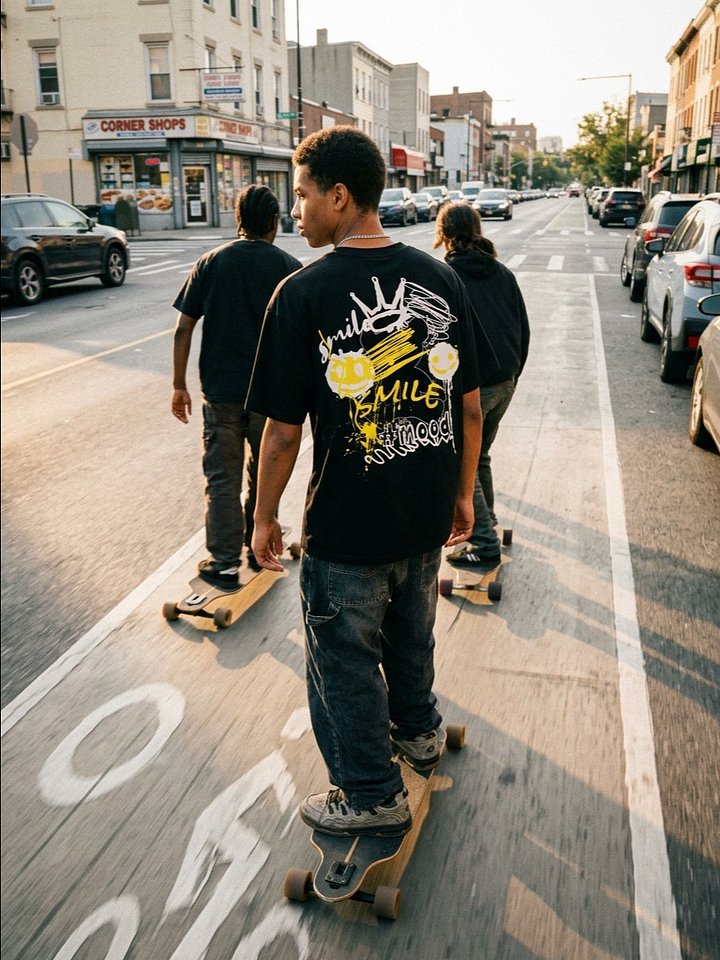 Smile T-Shirt | VOID Club x Comfort Colors Heavyweight Garment-Dyed Tee product image (2)