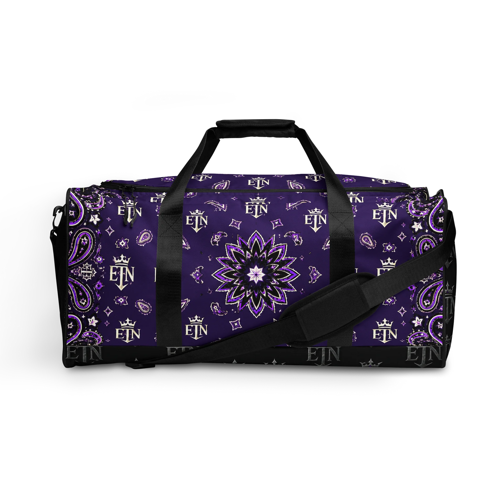 OG Royal Purple ETN Bandana Duffle/Gym Bag product image (1)