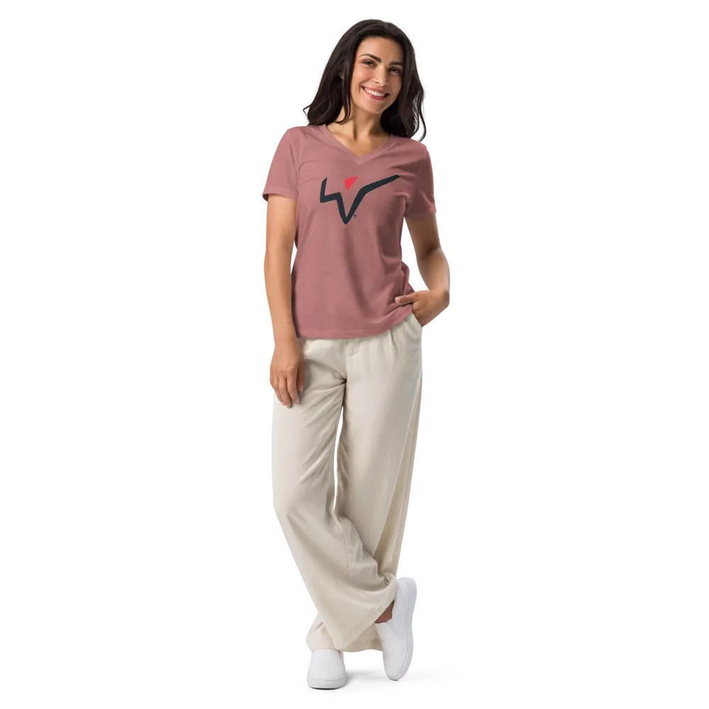 FTA - Empowerment Logo Relaxed V-Neck Tee product image (9)