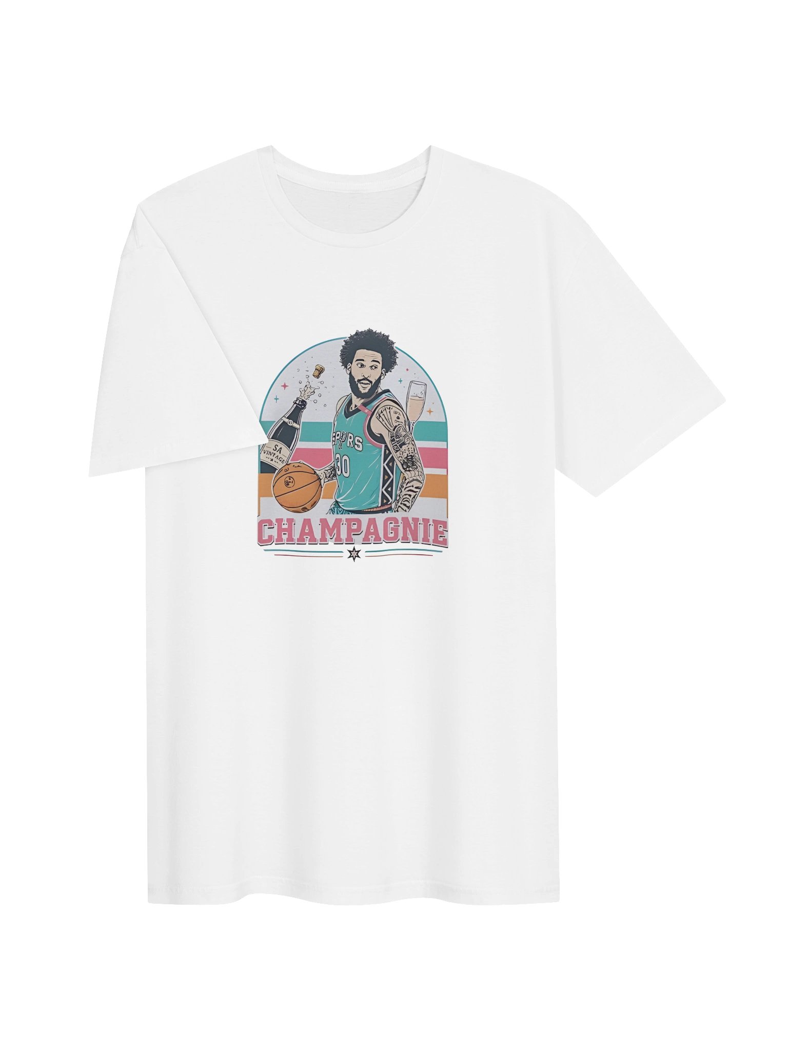 Julian Champagnie Funny Champagne shirt product image (42)