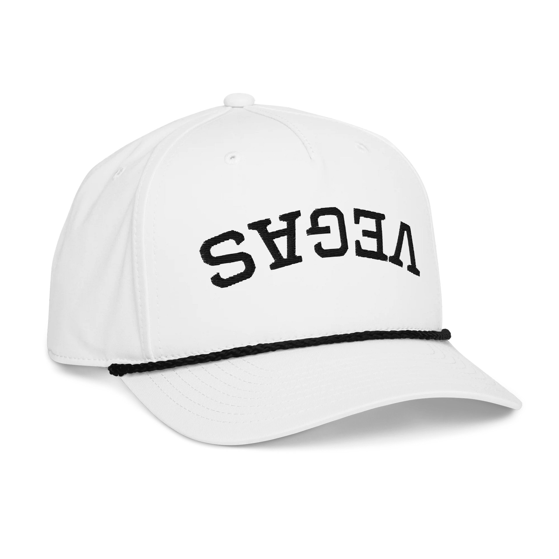 UPSIDE DOWN ROPE HAT - VEGAS - WHITE product image (4)