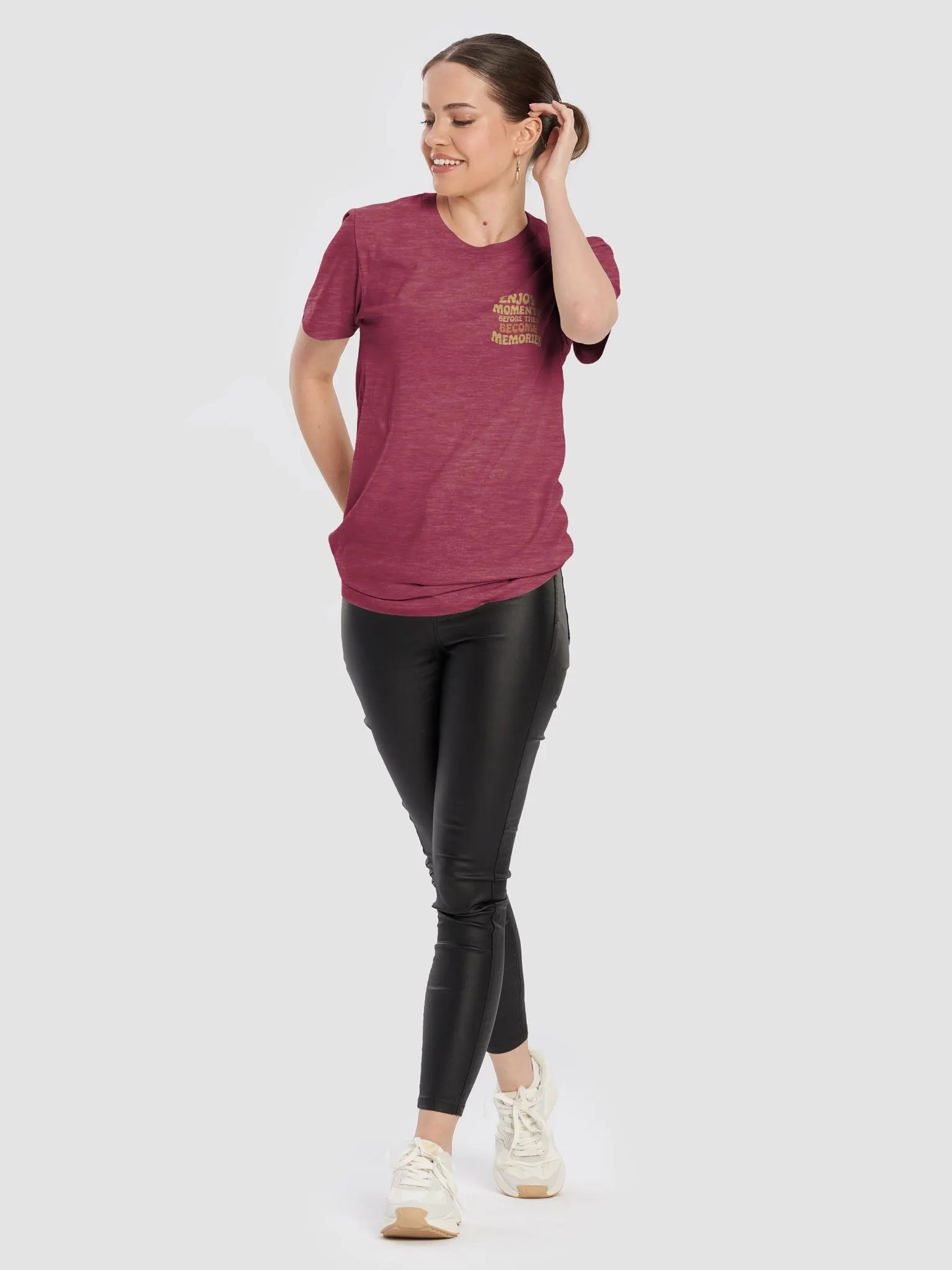 Enjoy Moments Before They Become Memories Gradient T-Shirt product image (30)