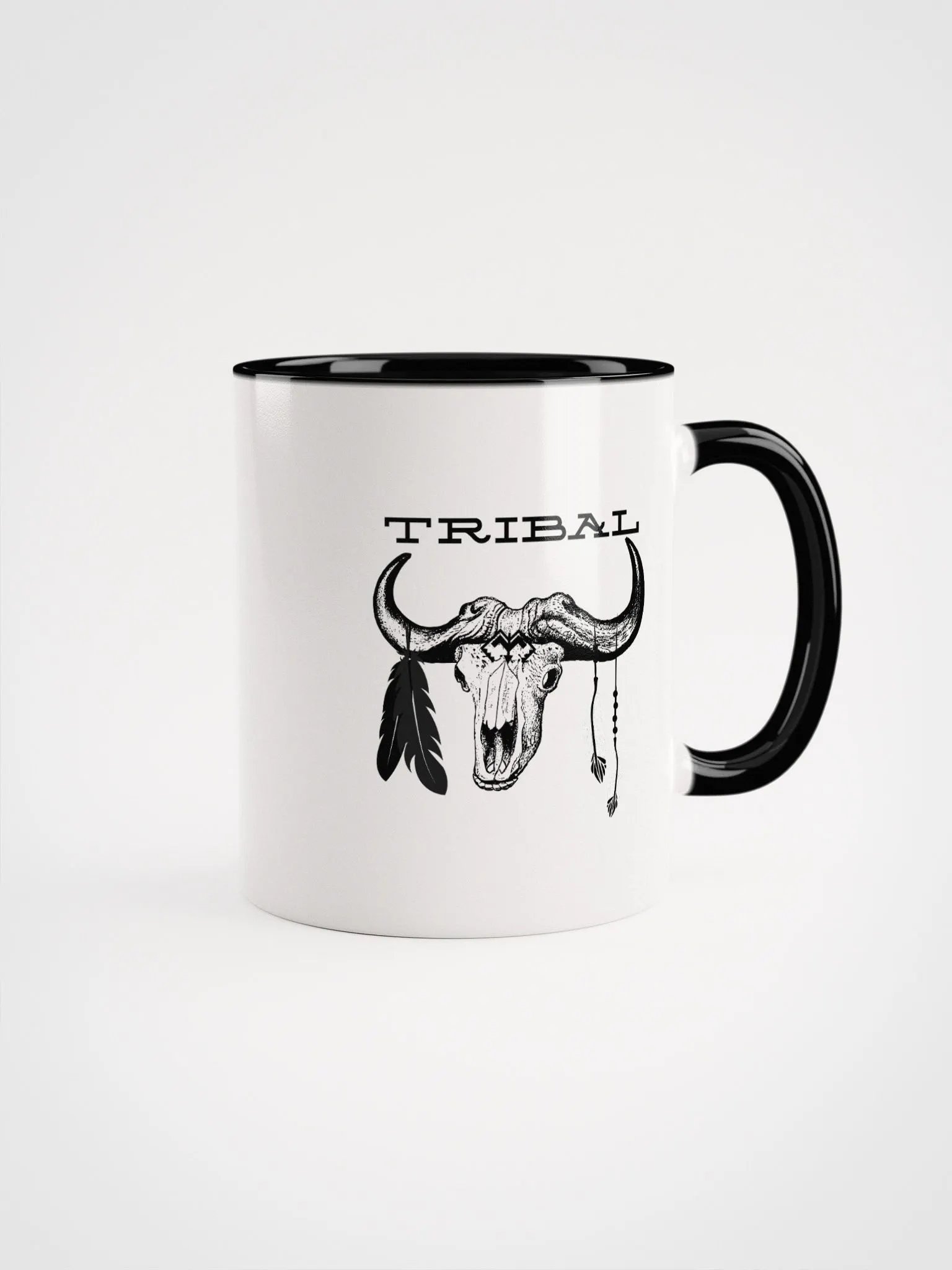 TRIBAL BUFFALO Ceramic Mug product image (1)