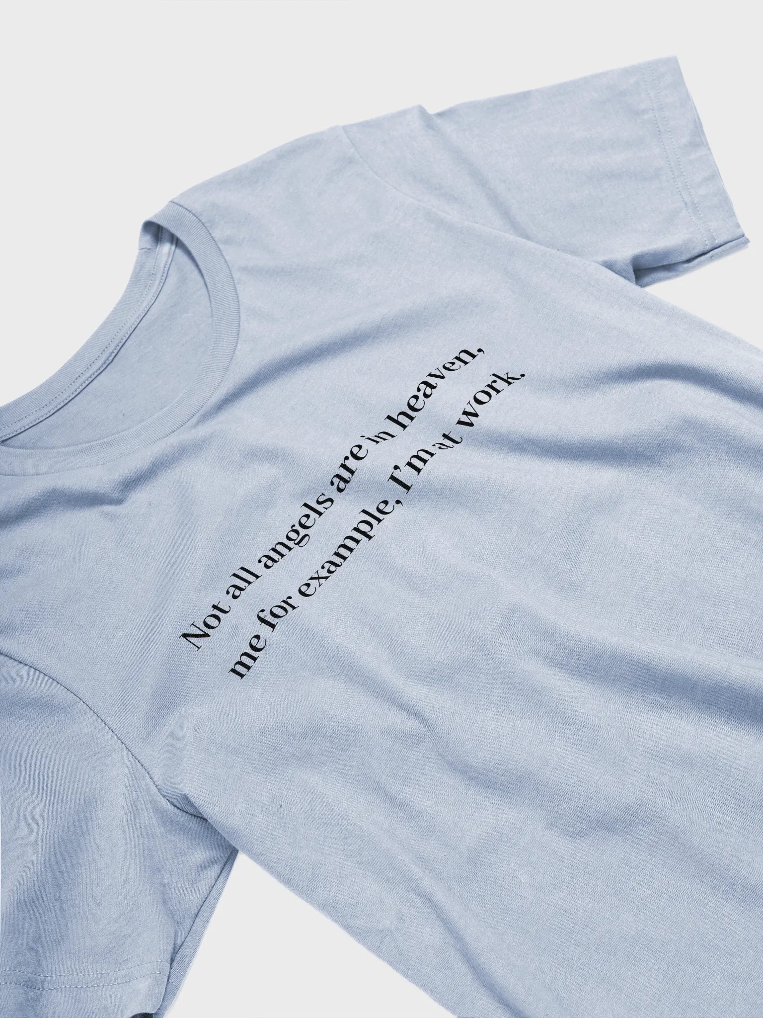Angels At Work T-Shirt (Quote) (Dark) product image (18)
