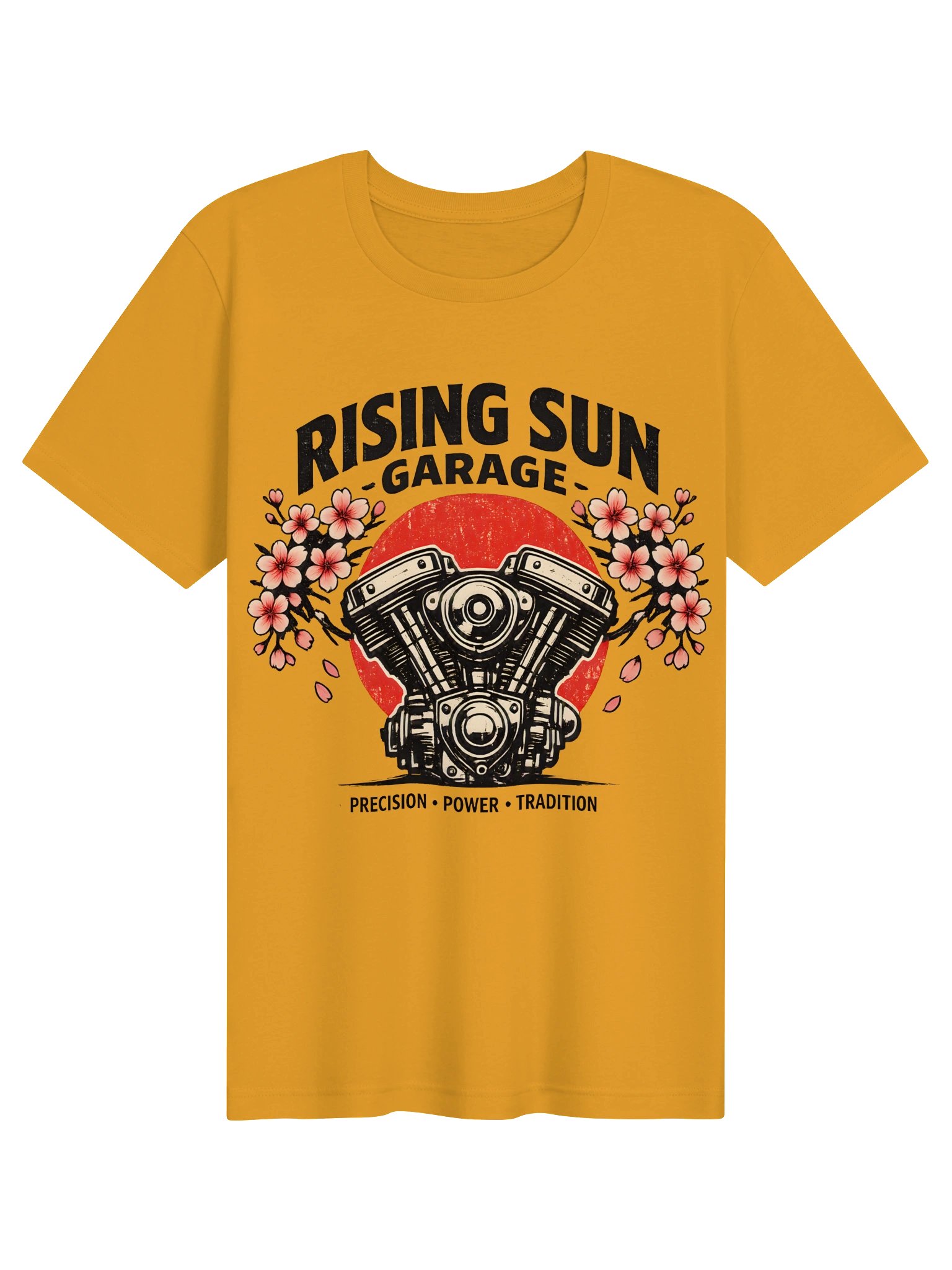 Rising Sun Garage — Vintage Japanese-American Moto Tee product image (6)