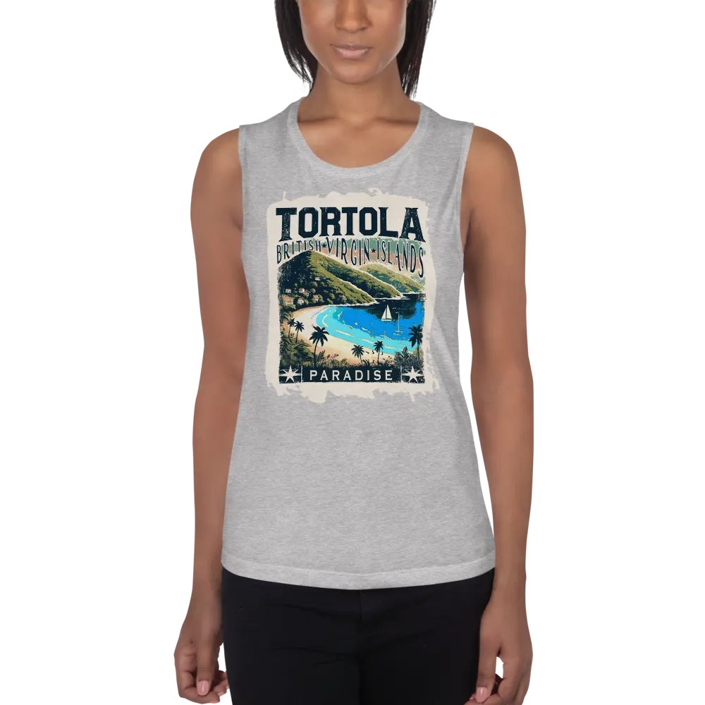Tortola British Virgin Islands Flowing Tank Top, Island Tees product image (1)