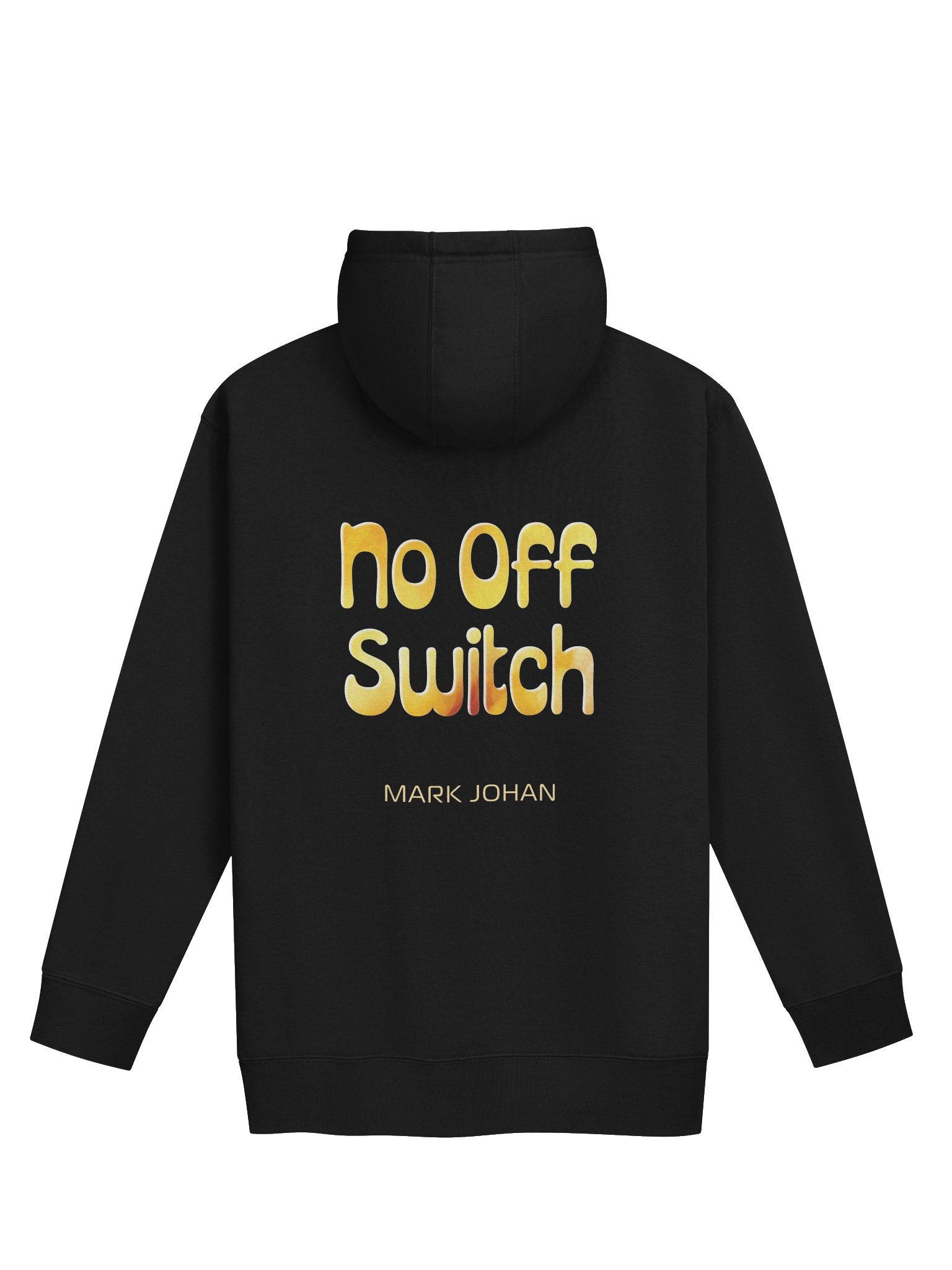 "No Off Switch" Hoodie by Mark Johan product image (3)