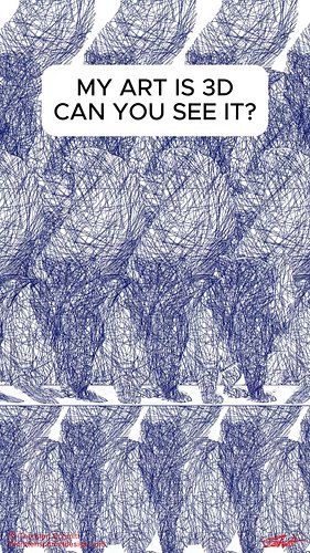Can you see it? It's Stereogram Time!
#opticalillusion #stereogram #animals #art #challenge