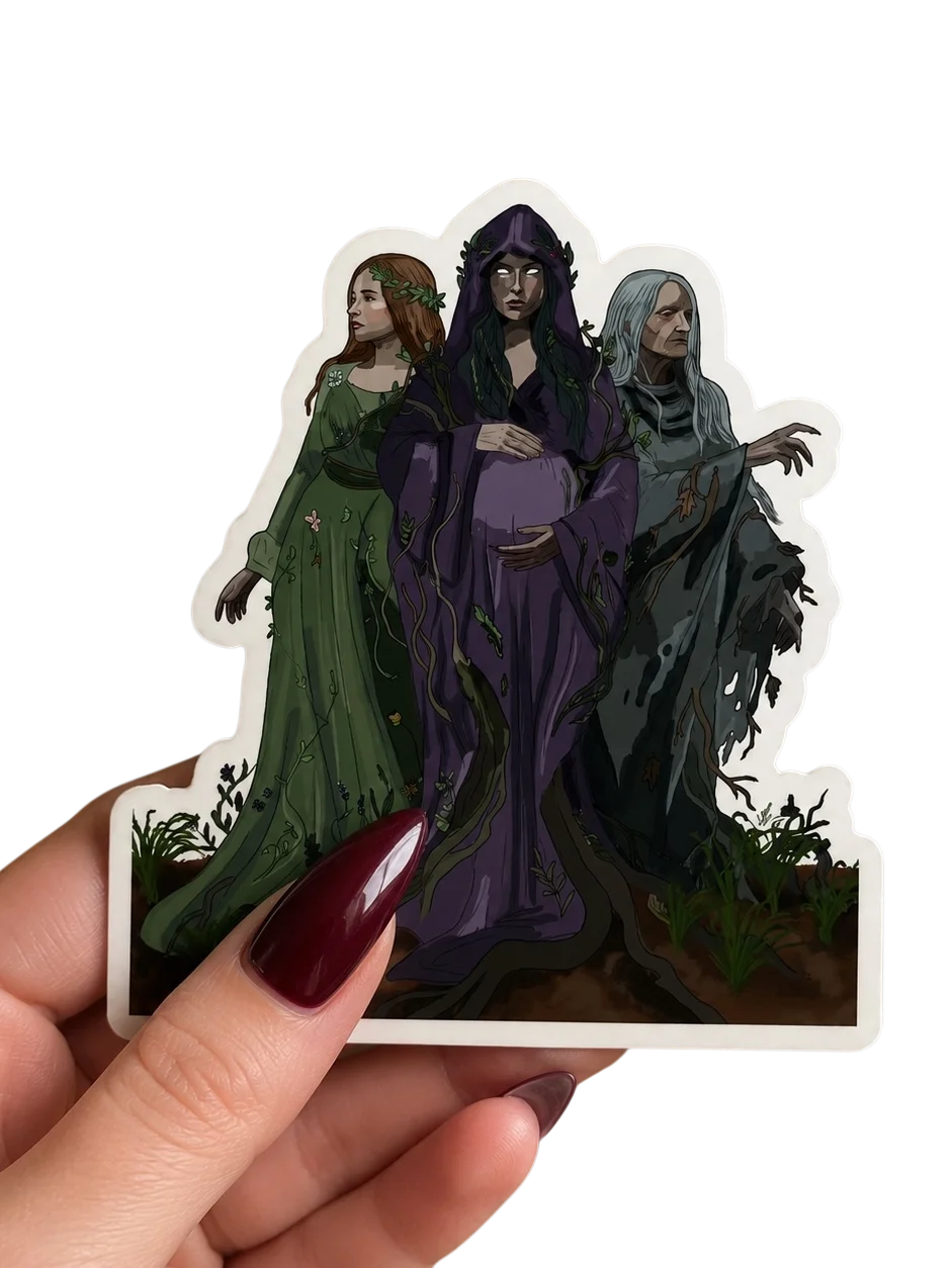 Maiden Mother Crone Sticker product image (3)