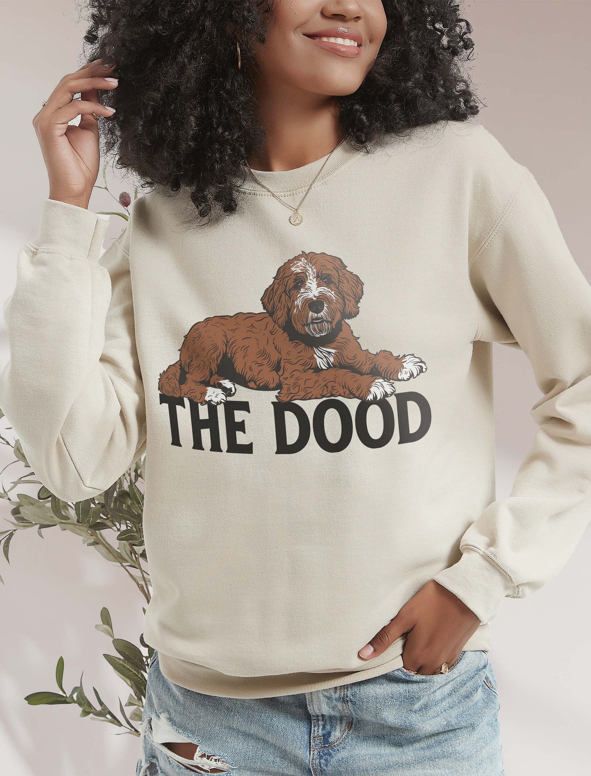 The Dood Sweatshirt of a Labradoodle | Funny Shirt for Golden Doodle, Labradoodle, and Bernedoodle Owners product image (2)