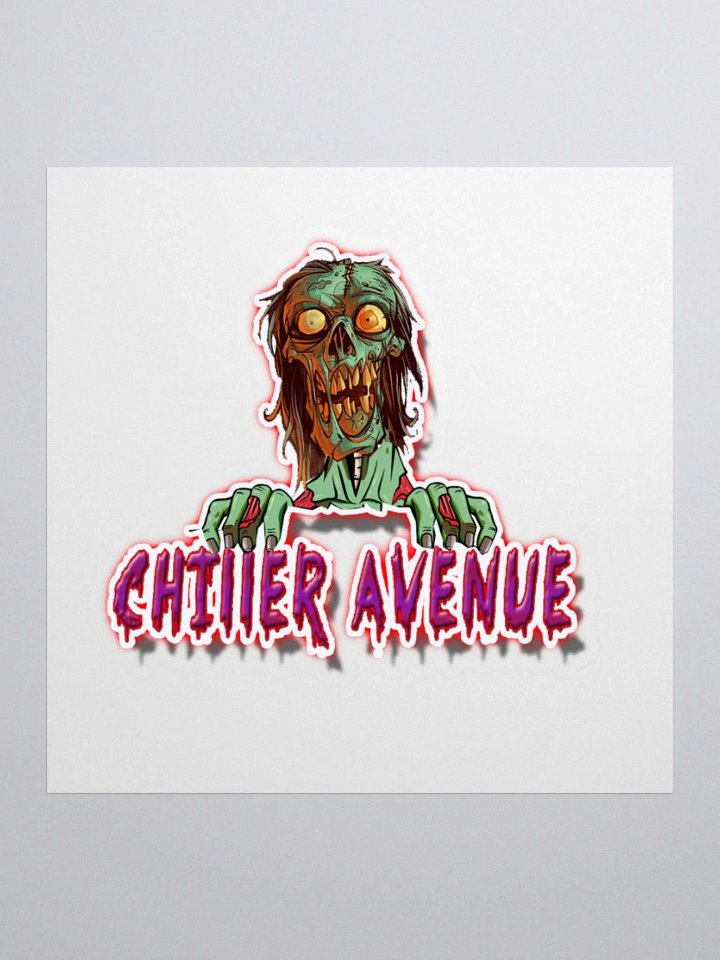 Chiller Avenue Zombie Sticker product image (3)