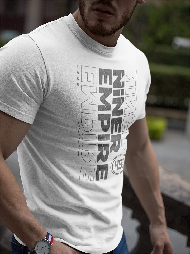 NINER EMPIRE Tshirt (OFF BLACK PRINT) product image (1)