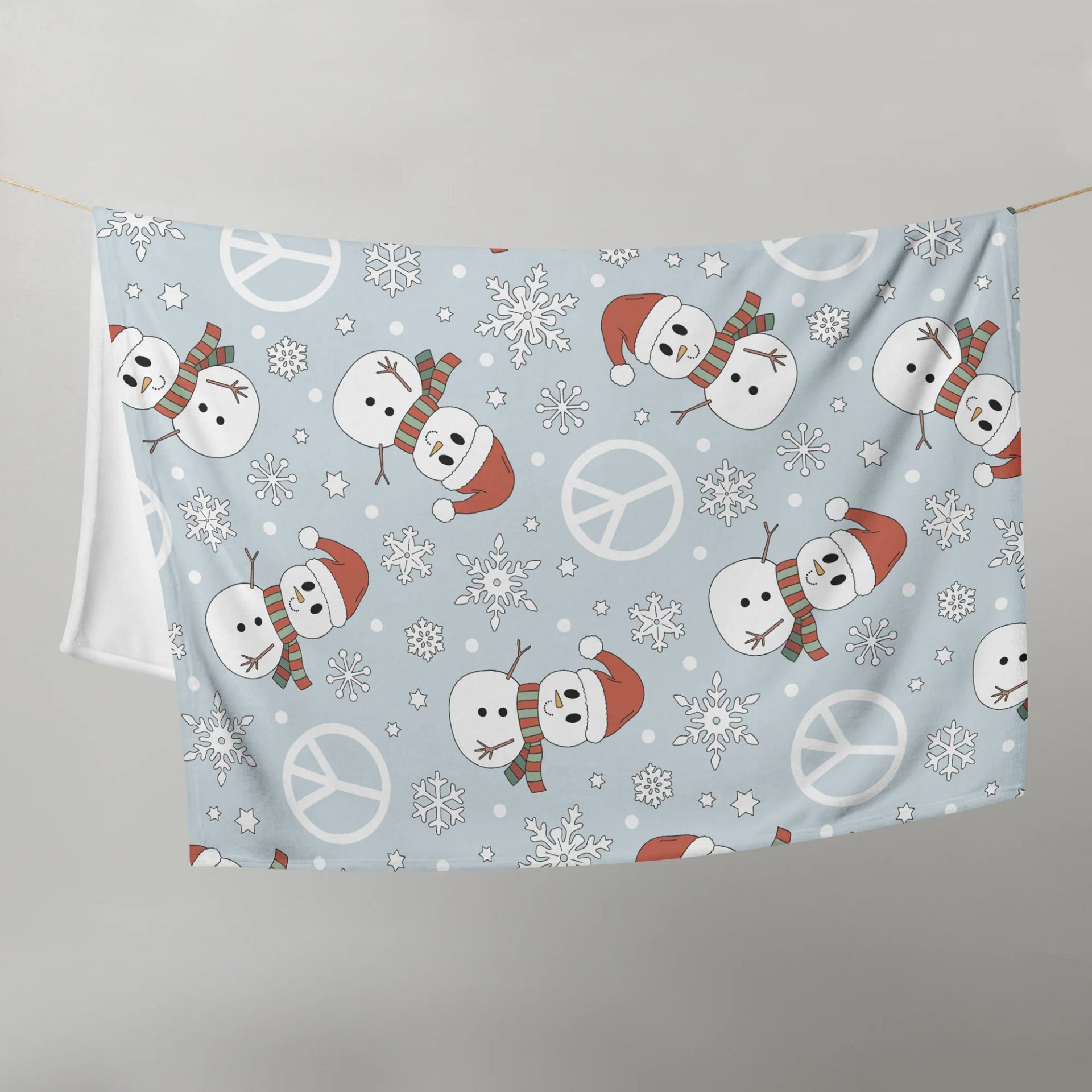 Snowmen Blanket product image (3)
