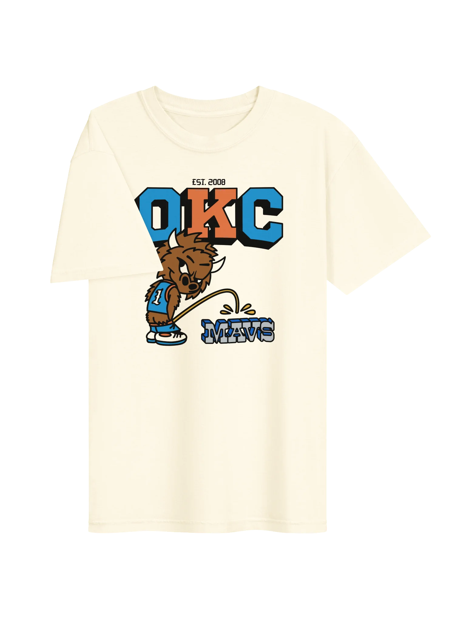 Take a Leak OKC vs. Mavs Tee product image (6)
