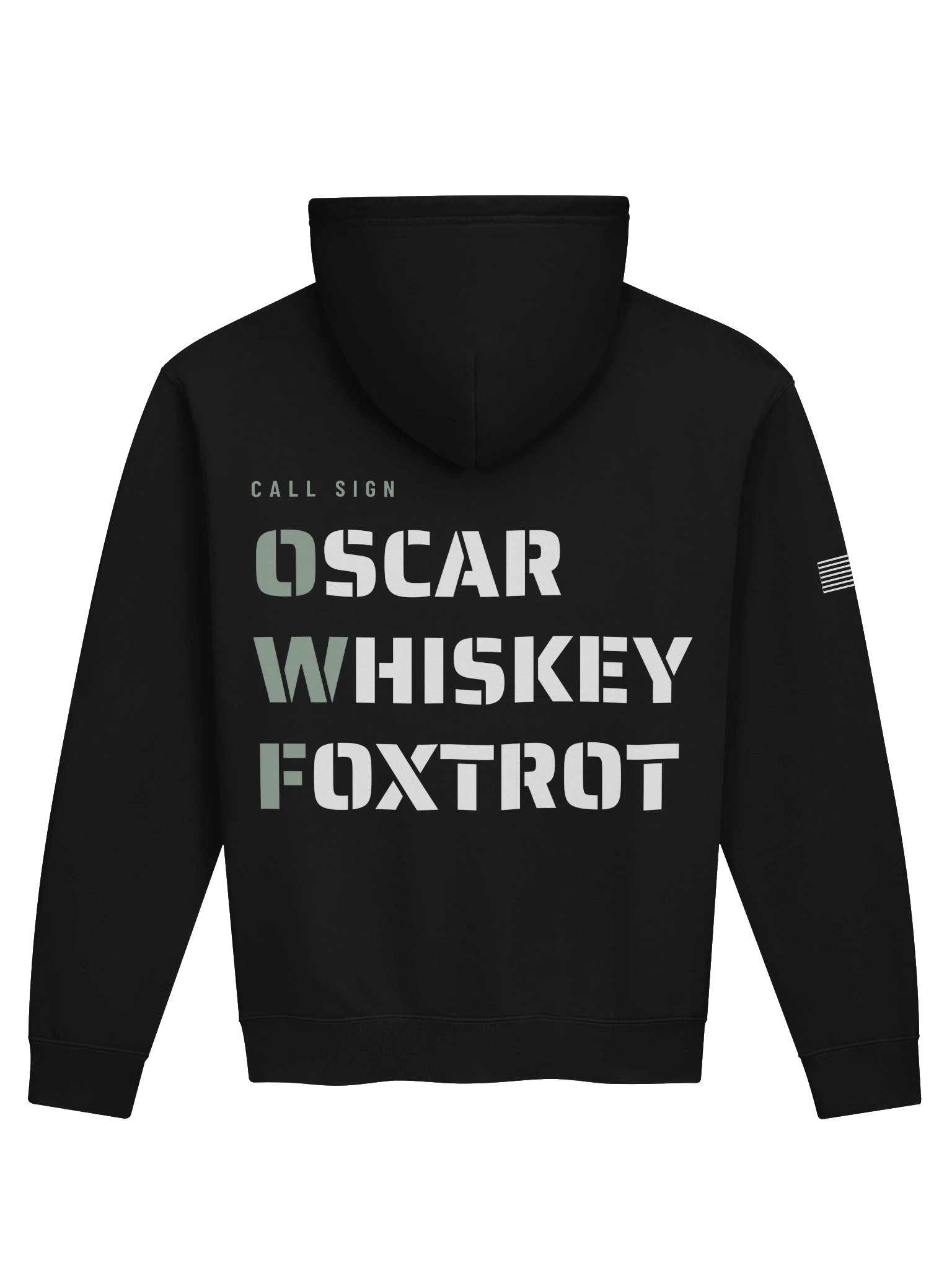 Oscar Whiskey Foxtrot Hoodie product image (4)