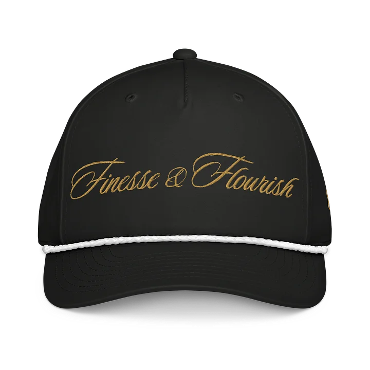 F&F Script Five-Panel Classic Rope Cap (GLD) product image (1)