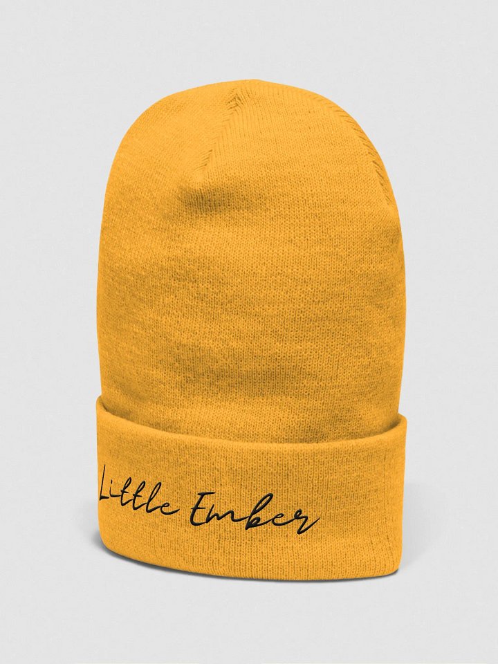 Little Ember Beanie Black Font product image (8)