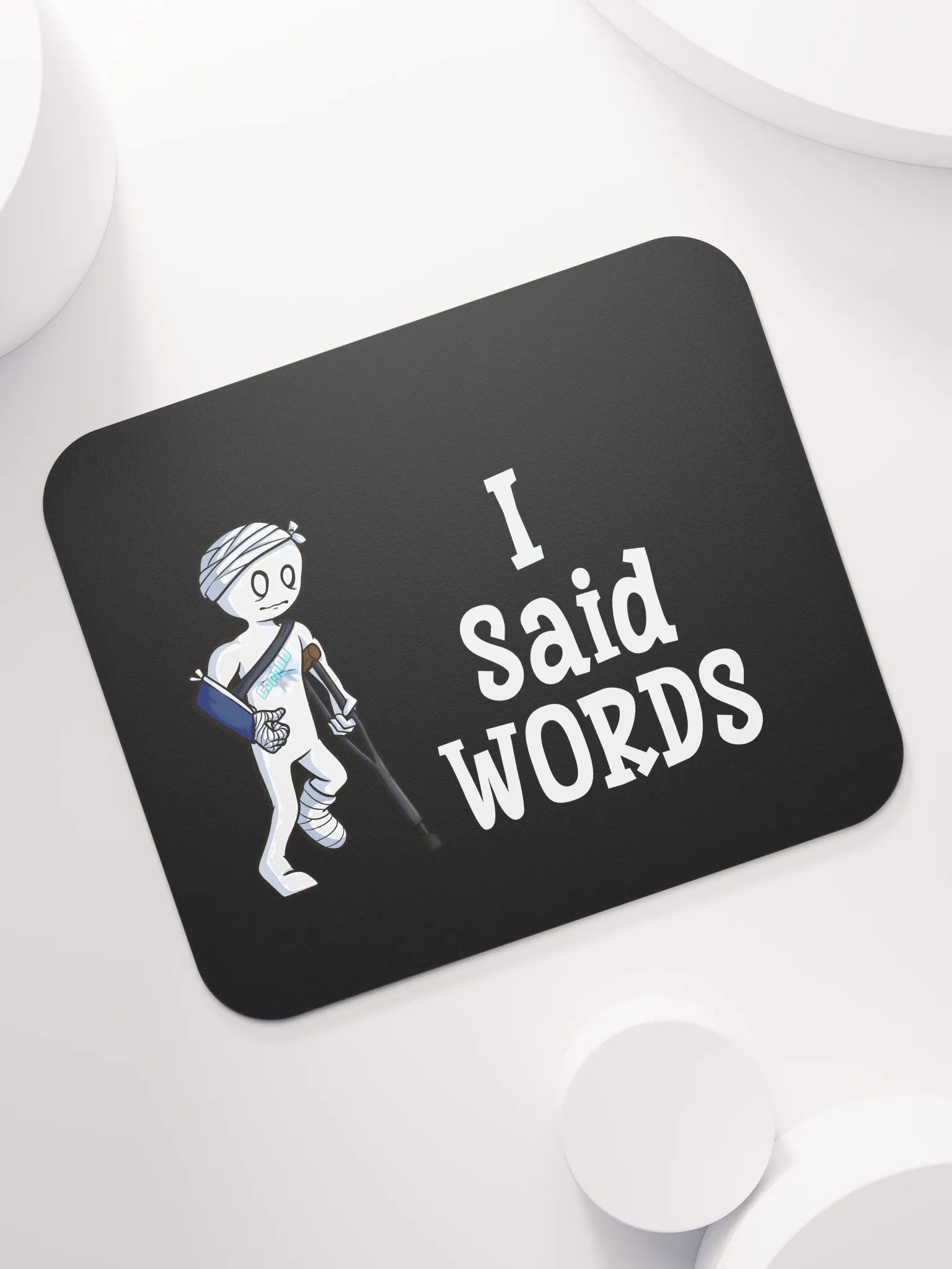 I Said Words - Mouse Pad product image (7)