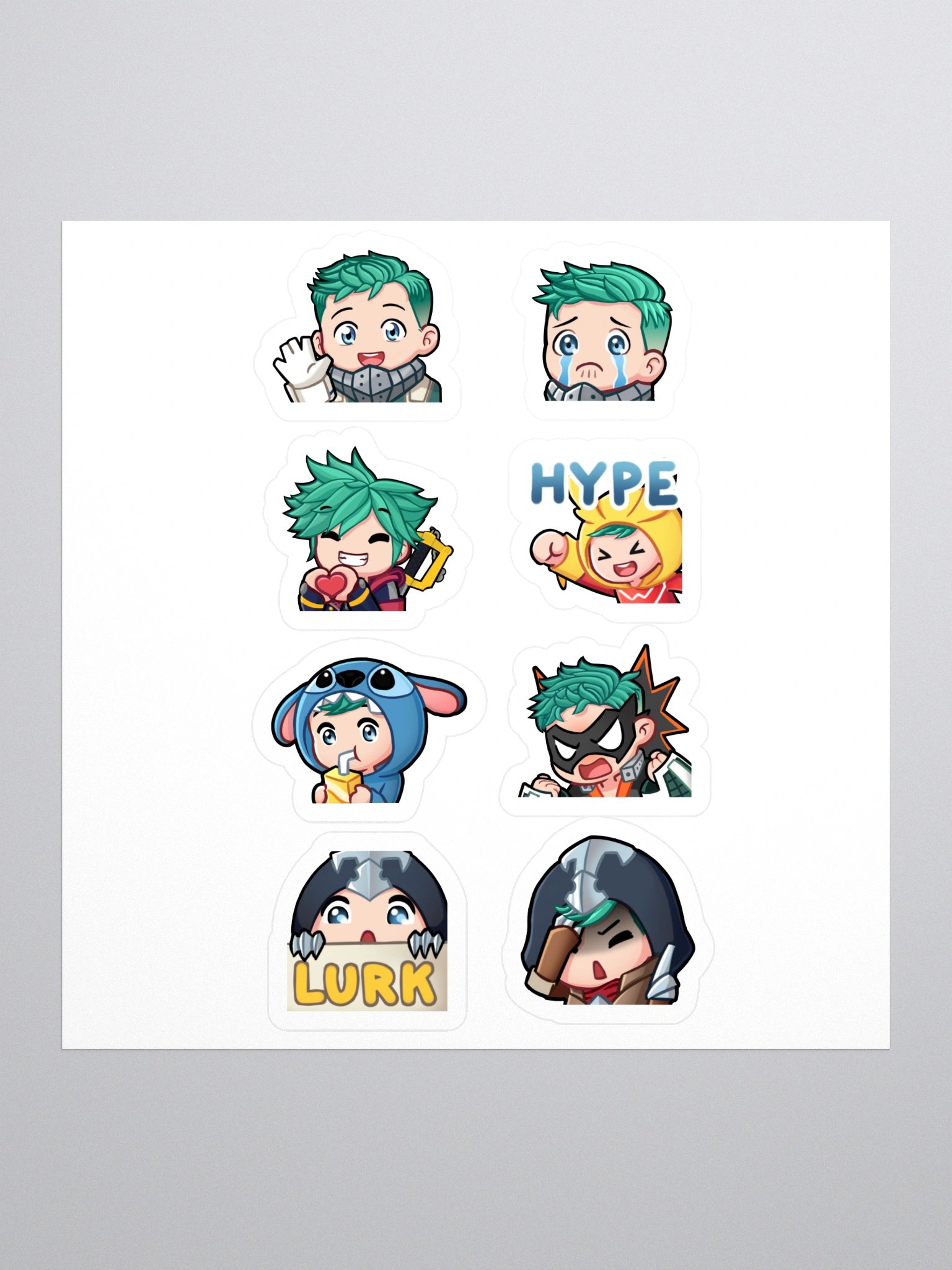 OG Emotes - Sticker Sheet product image (1)