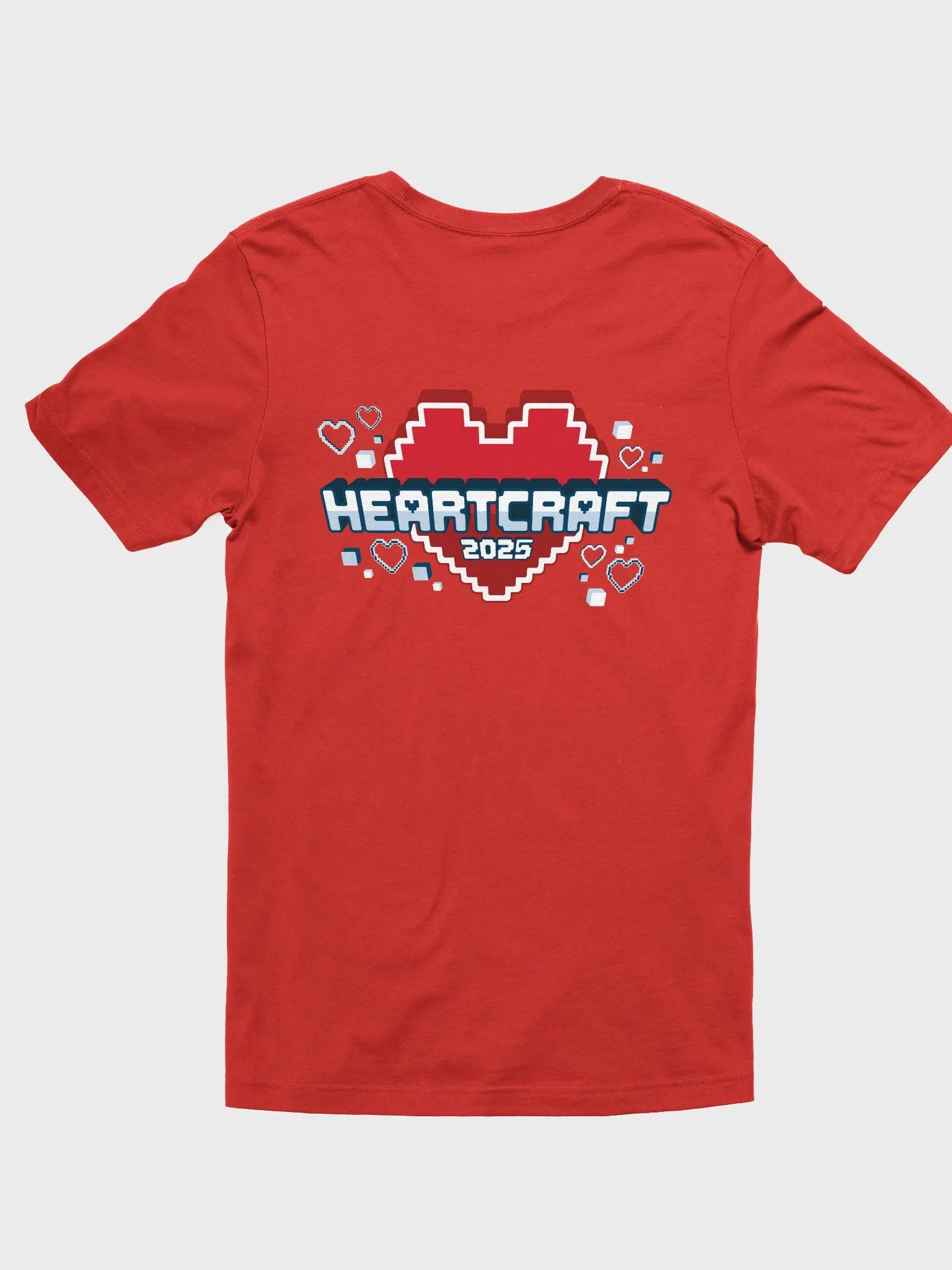 🔥 Heartcraft Tee (Red) product image (1)
