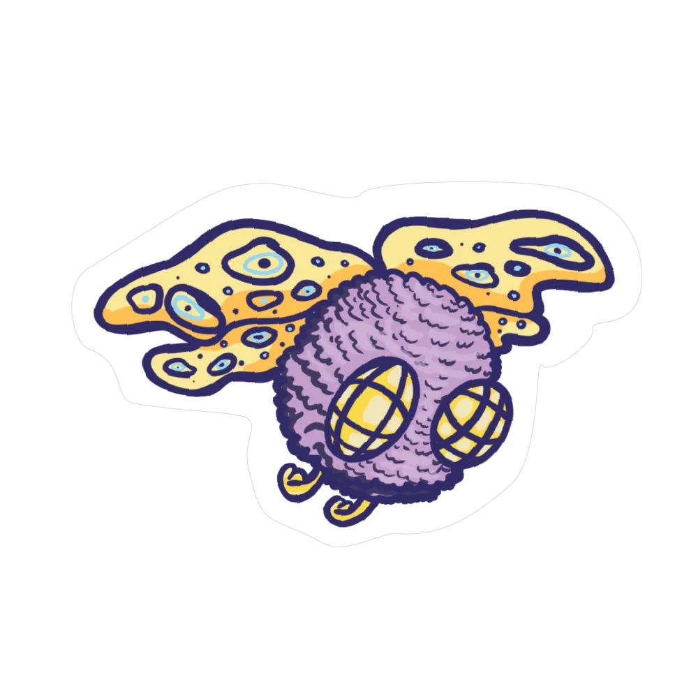 Mysterious Moth Sticker product image (1)
