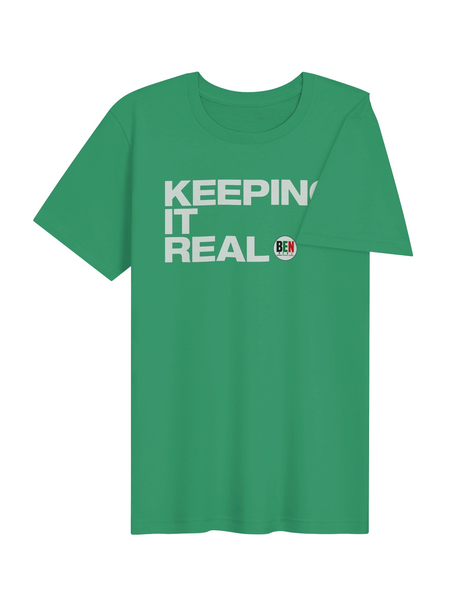 BEN “Keeping It Real” Green T-Shirt product image (4)