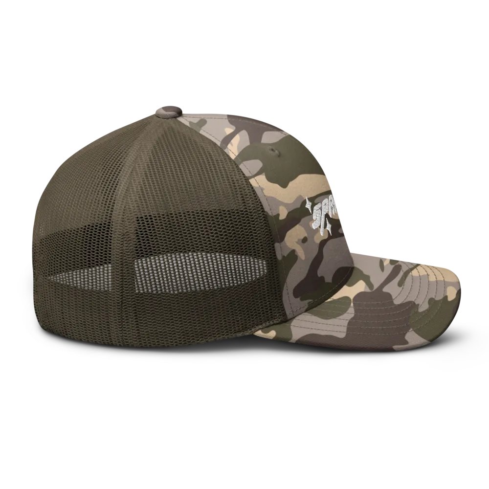 sparkle camo trucker hat product image (5)