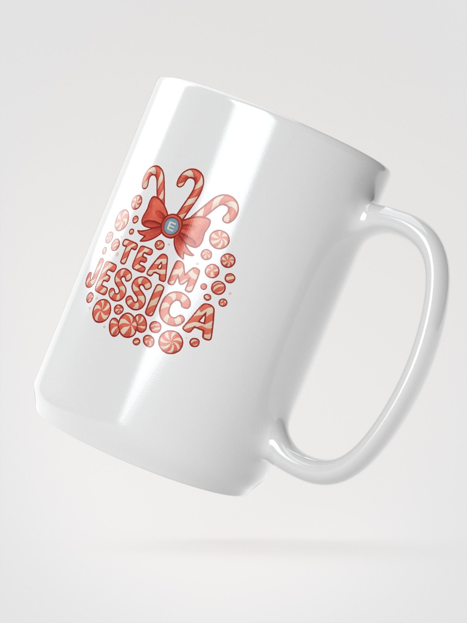 Team Jessica Candy Cane Mug product image (3)