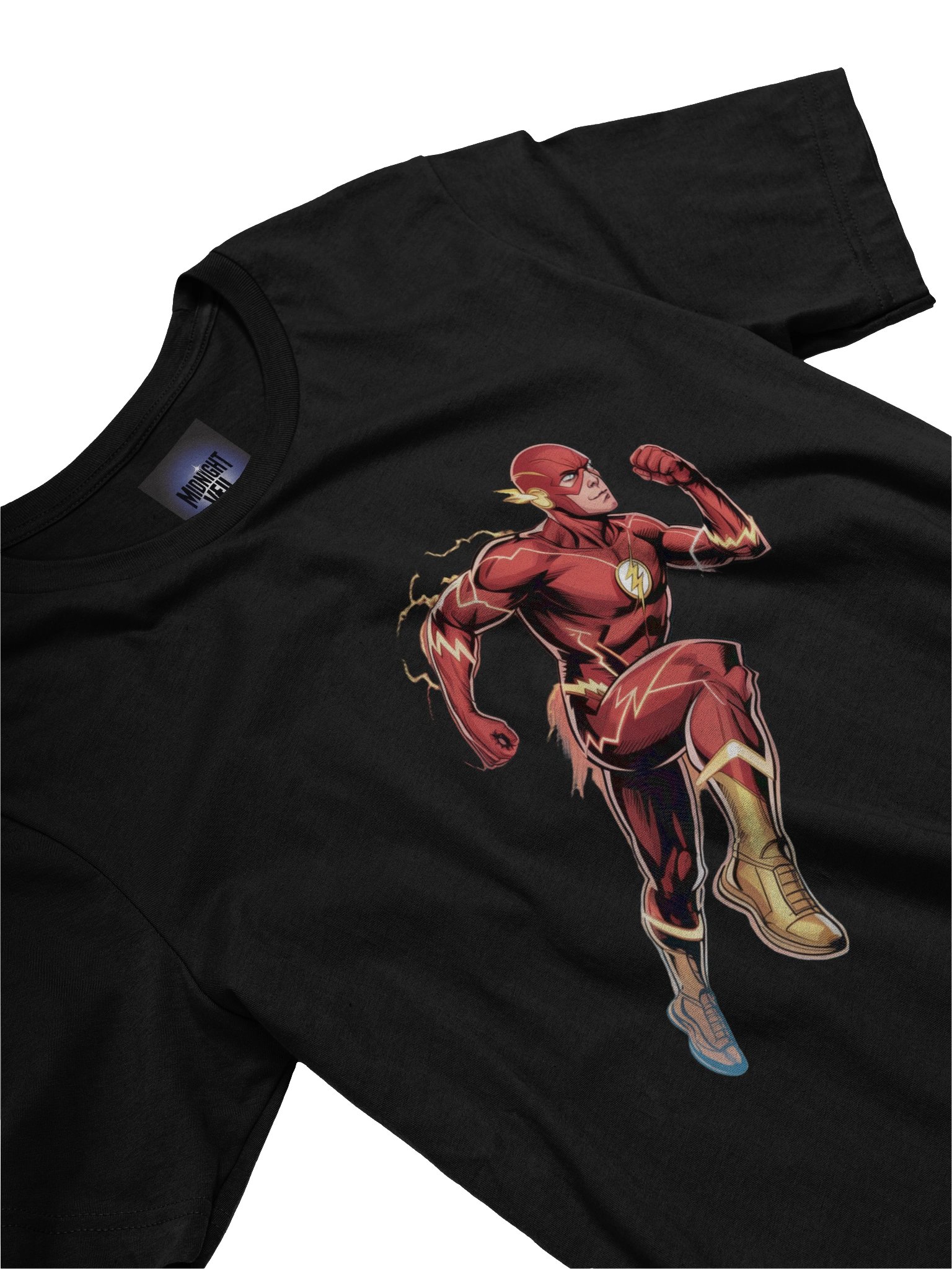Crimson Bolt: The Flash Shadow Surge T-Shirt product image (5)