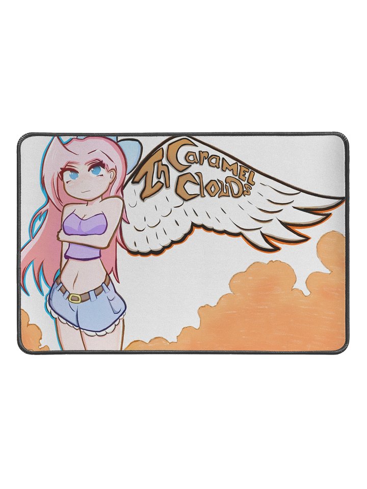In Caramel Clouds Desk Mat product image (1)