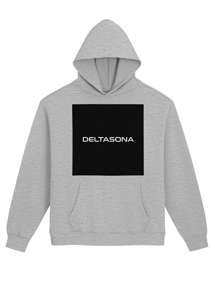 Deltasona Logo - Unisex Premium Hoodie (80% Cotton) - Grey product image (1)