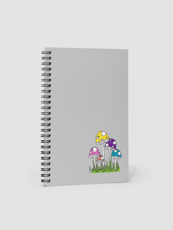 Rainbow Mushrooms Notebook product image (1)