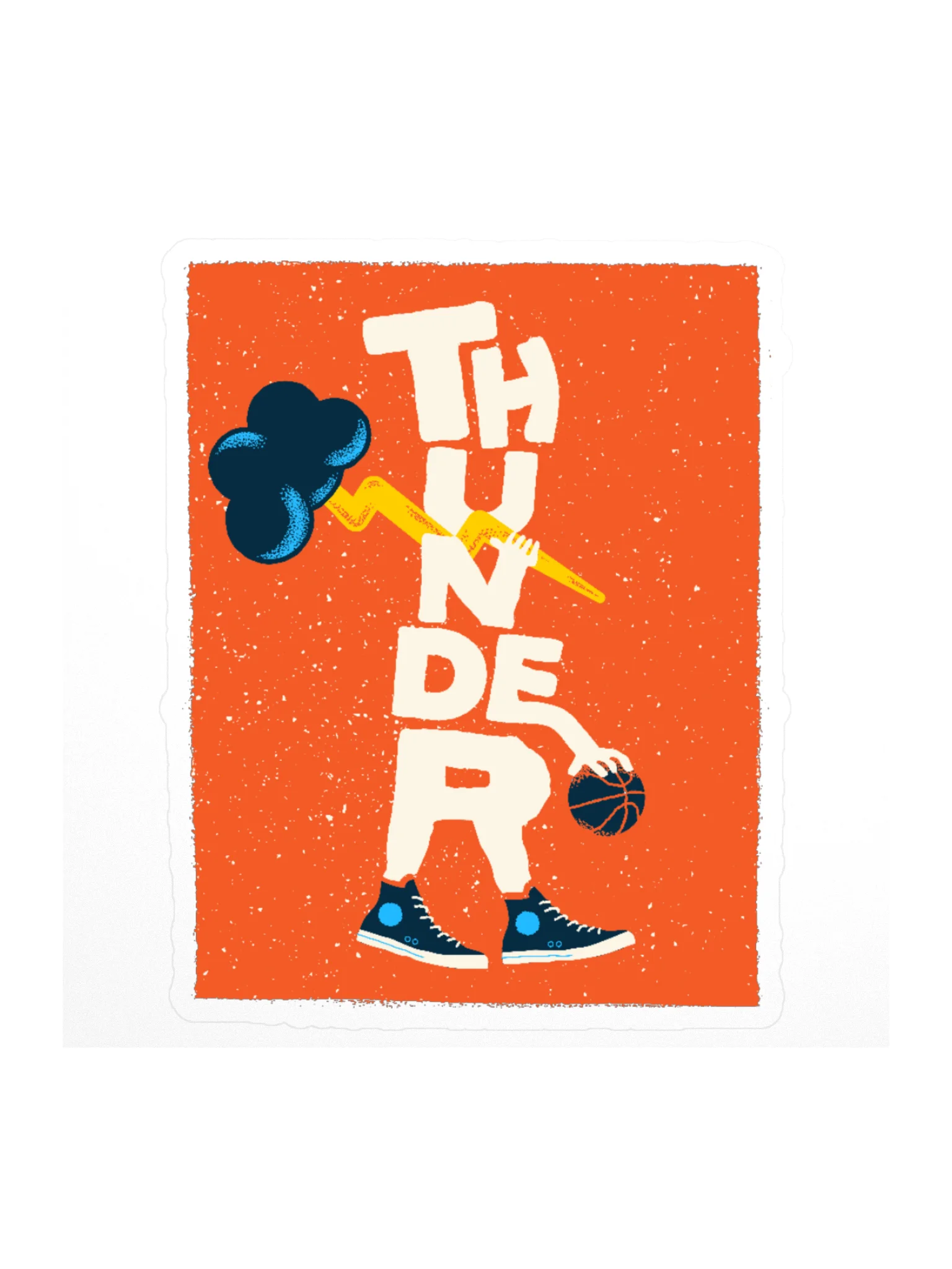 I Dig The Thunder Sticker product image (2)
