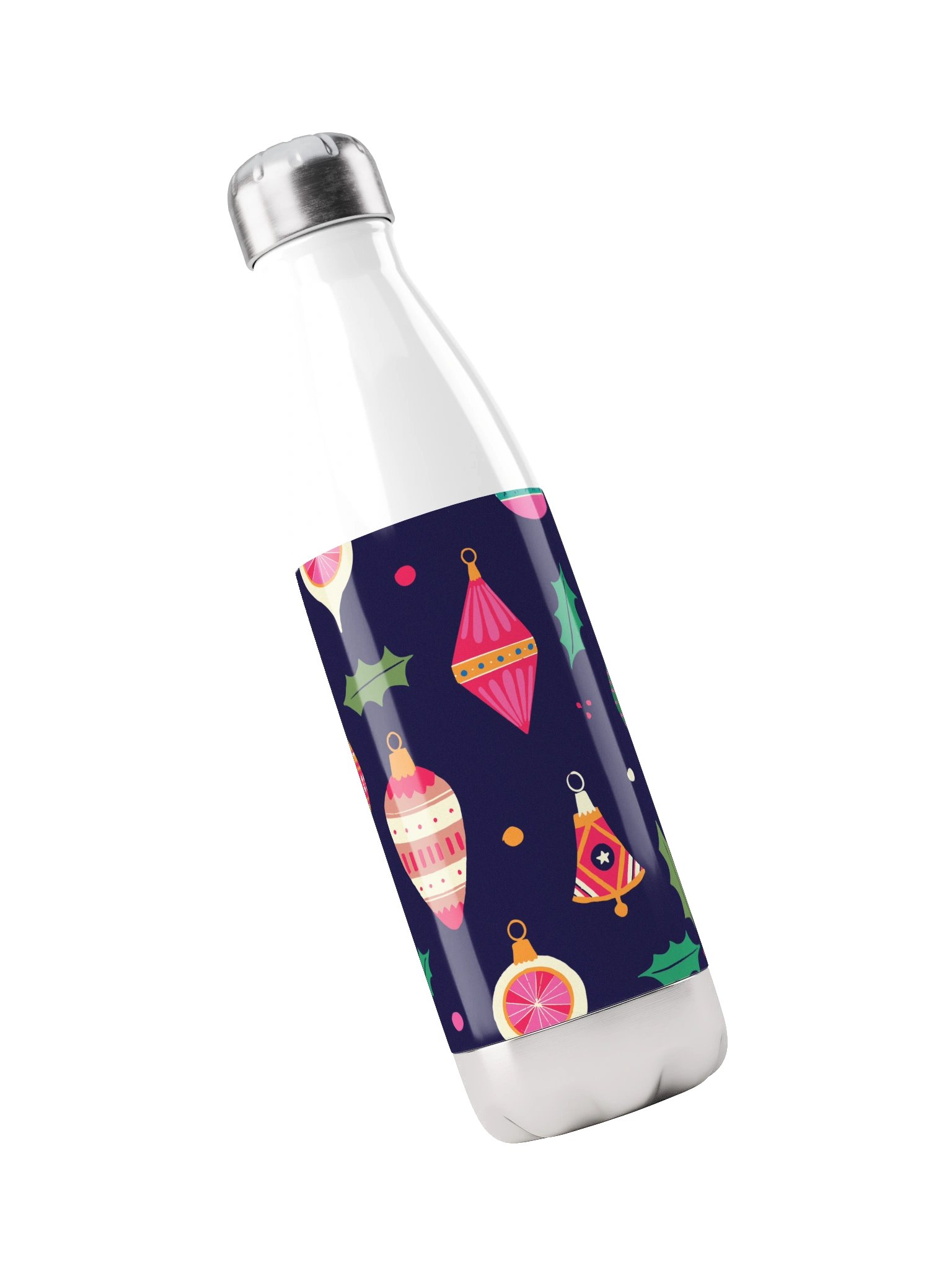 Festive Stainless Steel Water Bottle product image (3)