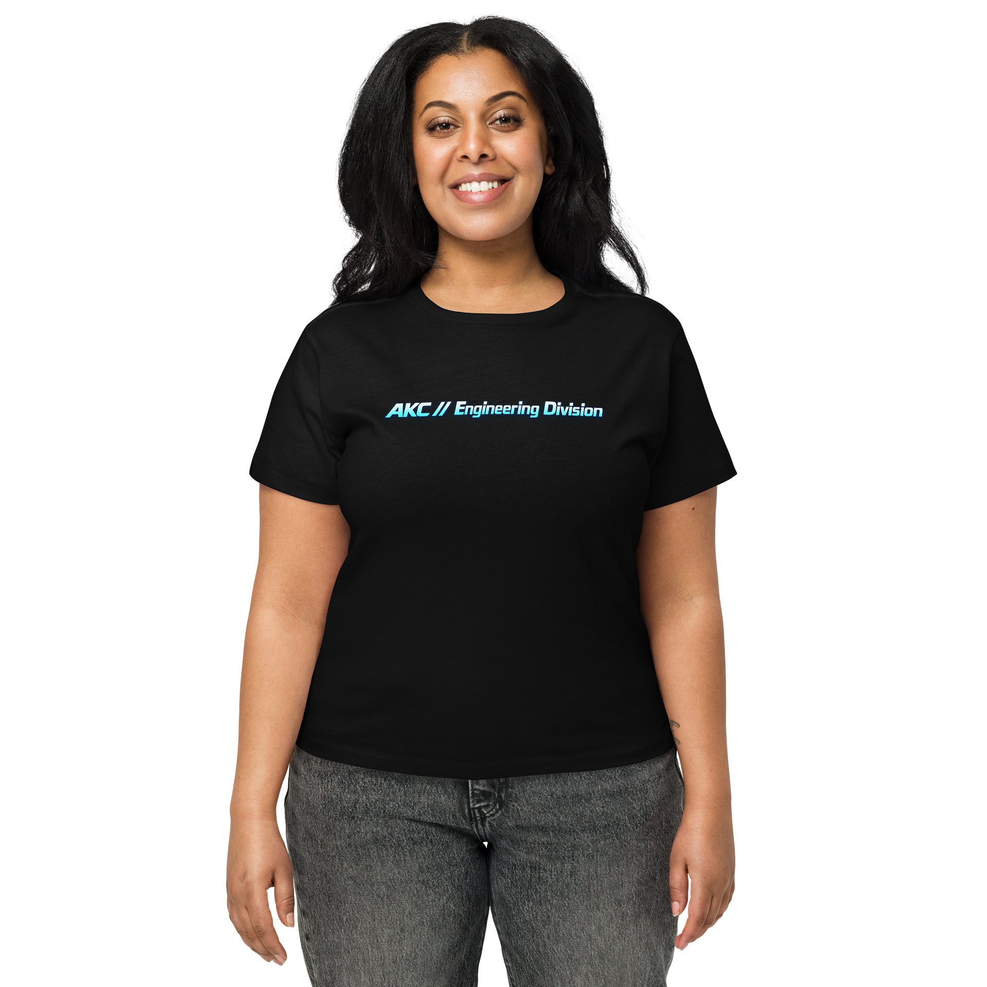 • AKC // Engineering Division Women’s High-Waisted Tee | Arkfall Kitty Collective product image (1)