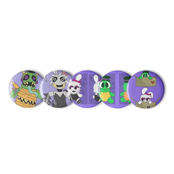 Merch Mayhem Pin Set product image (3)