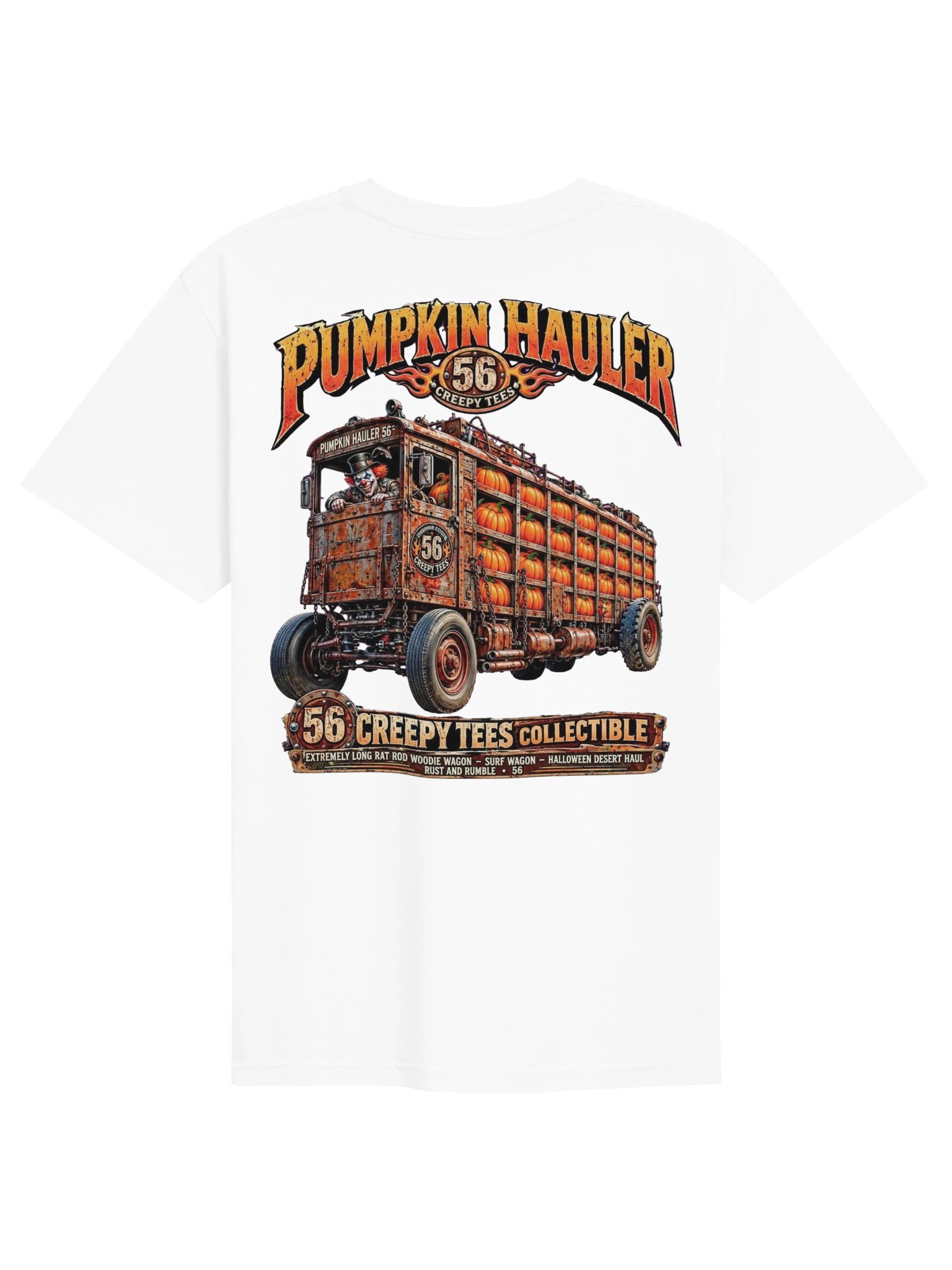 56 Creepy Tees Pumpkin Hauler Comfort Colors T-Shirt product image (4)