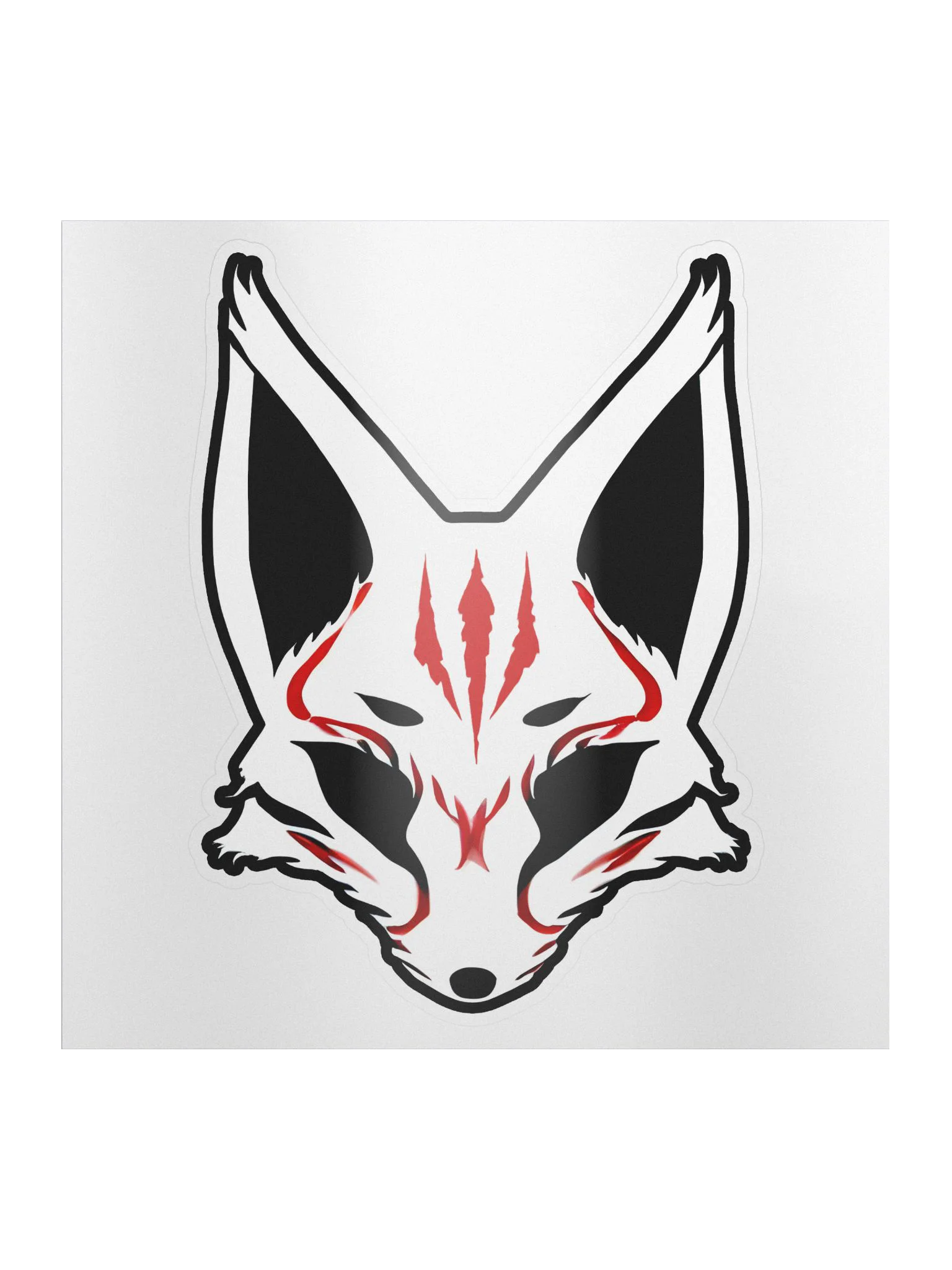 【VIXWYTCH】Fox Mask Sticker product image (1)