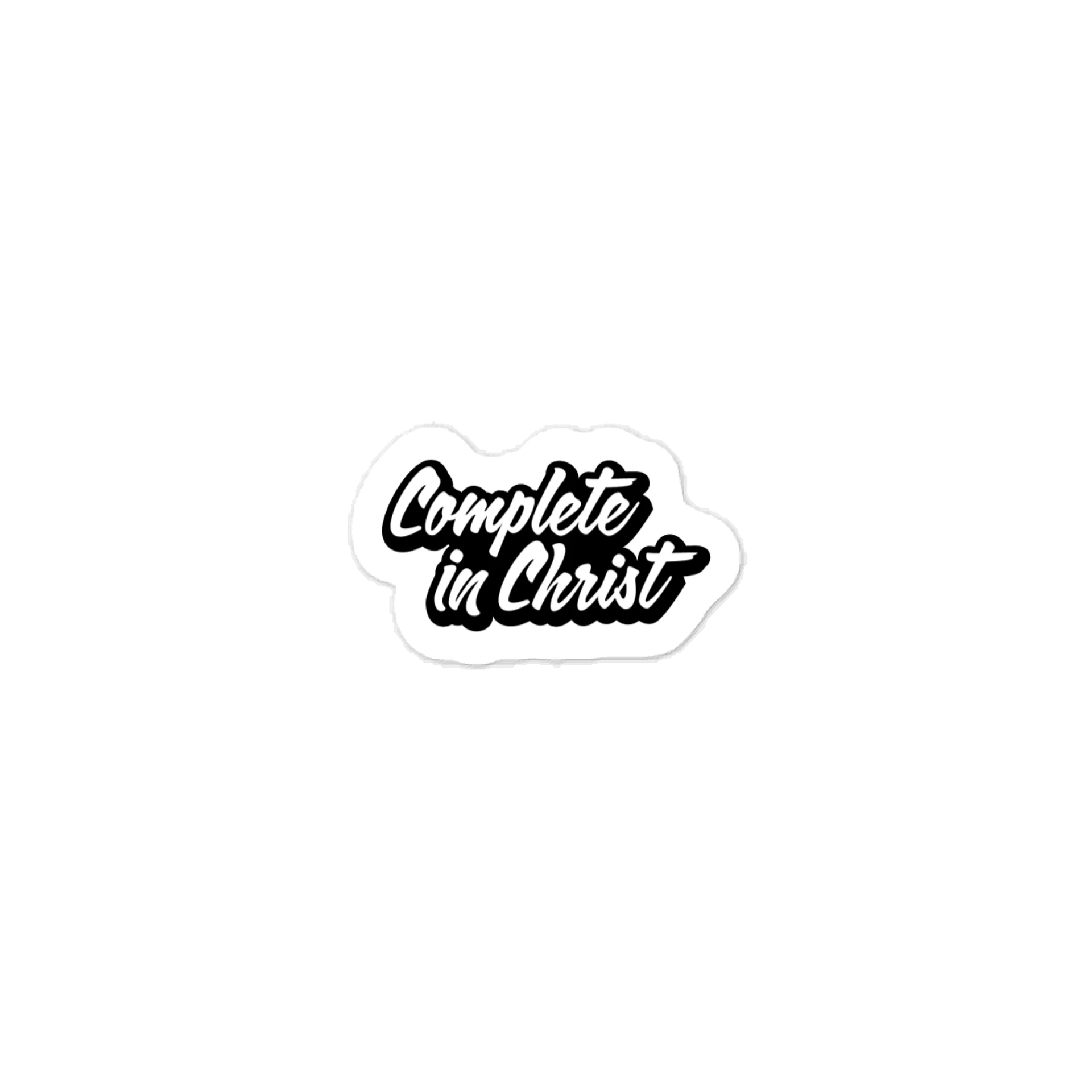 Complete in Christ Kiss-Cut Decal product image (2)