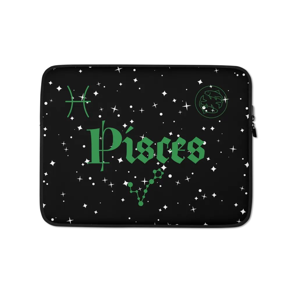 Celestial Pisces Laptop Sleeve product image (1)