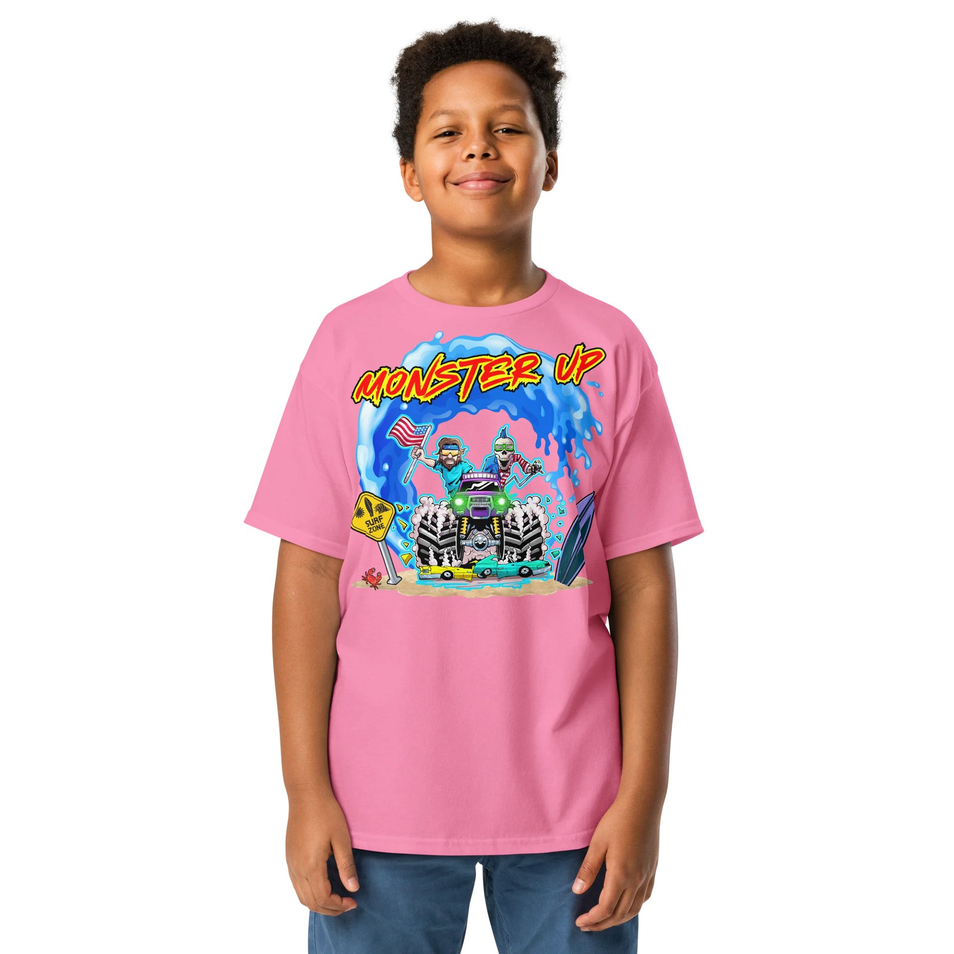 MONSTER UP : Gildan Youth Classic Tee product image (1)