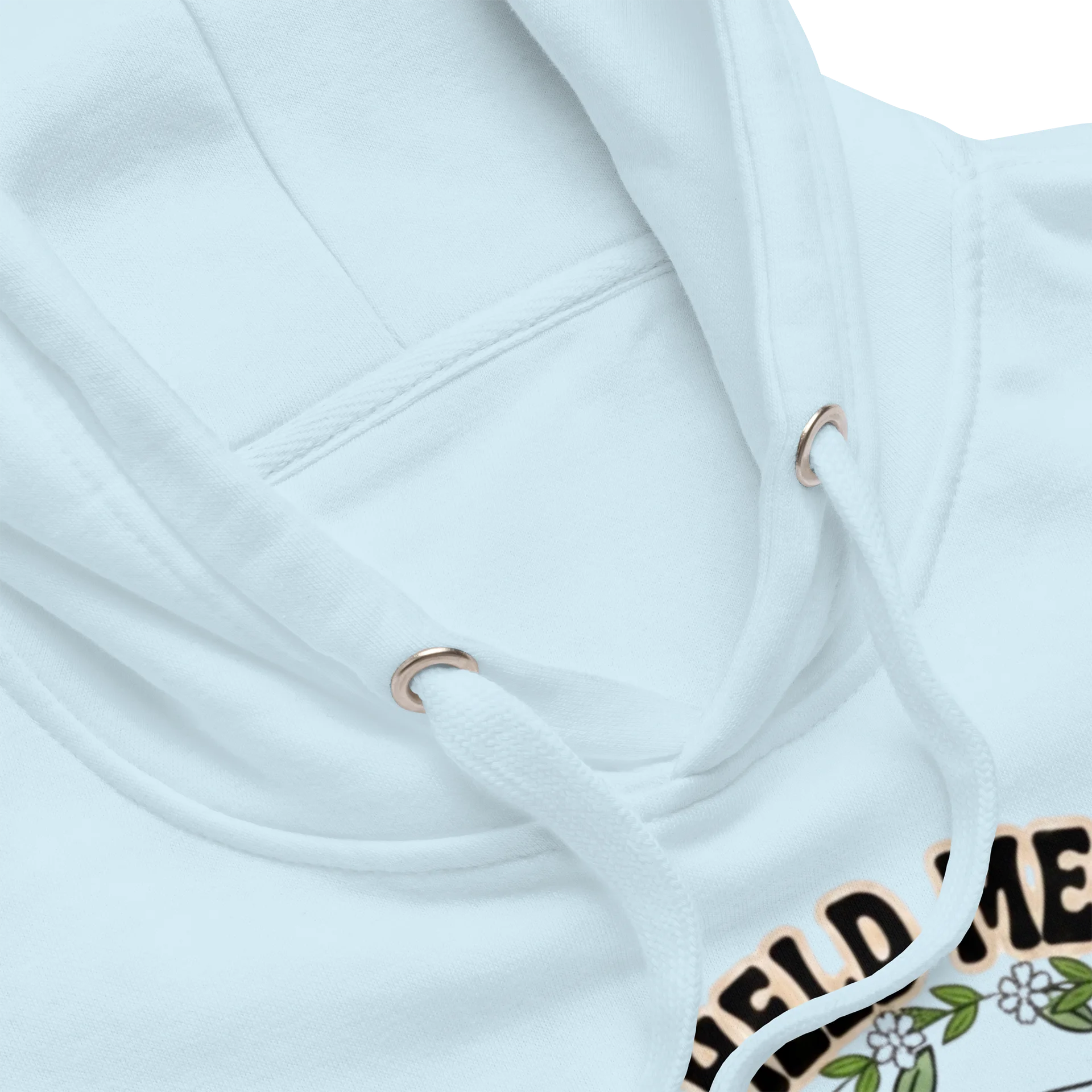 “Shame Held Me Until I Could Hold All The Parts of Me” Light Blue Unisex Hoodie product image (3)