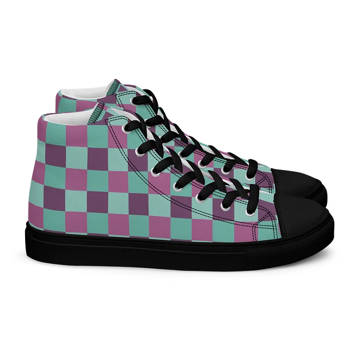 Aqua Lavender Skies High Tops product image (2)