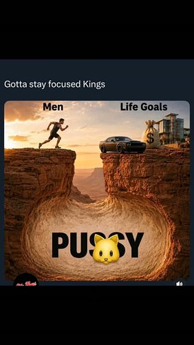 Youngbloods STAY FOCUSED!!! BUILD YOU FIRST!!! THEN go for the P or you will suffer by her hands and your own devise...