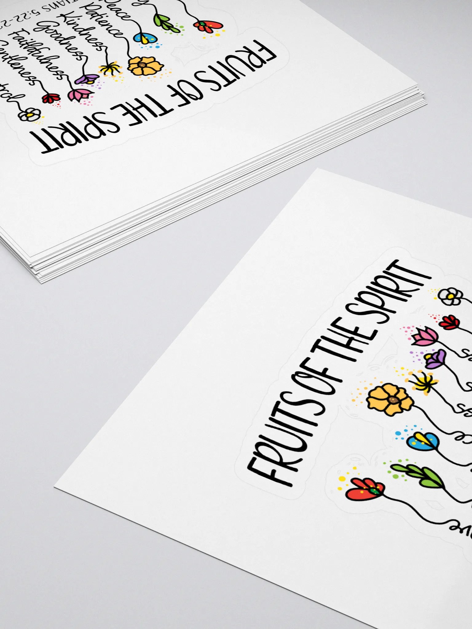 Fruits of the Spirit Sticker Set product image (4)