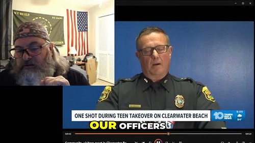 Officers are trained for these situations. They handled this perfectly, choosing de-escalation over force. No tasering, spray...