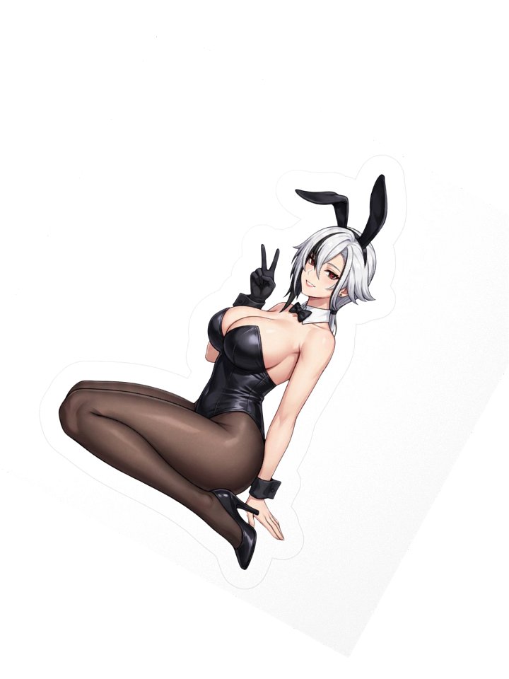 arlecchino Bunny girl Sticker product image (6)
