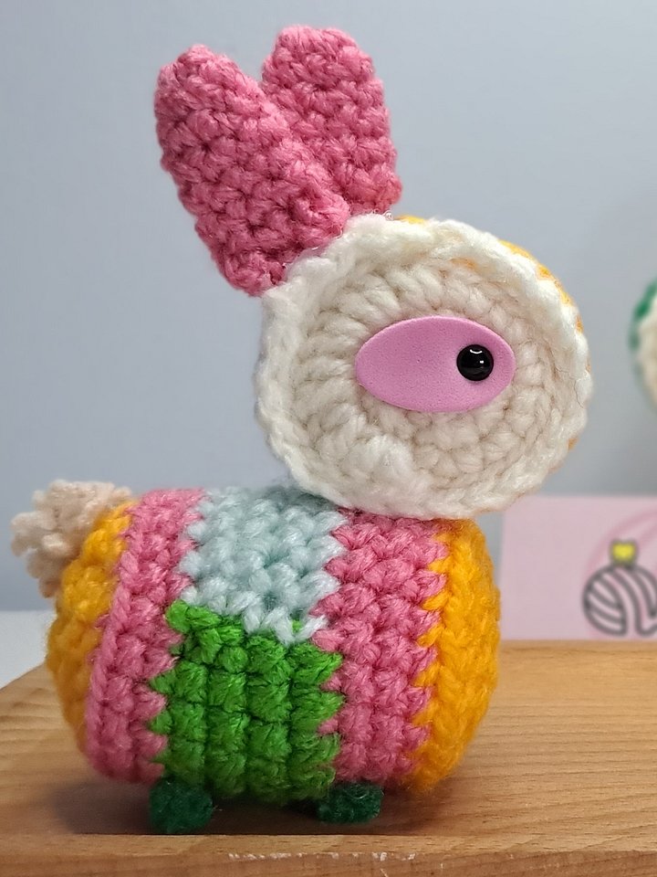 鉤針編織 PDF 圖解 — 傳統中式玉兔燈籠 Crochet Pattern in PDF - Traditional Chinese Bunny Lantern product image (2)