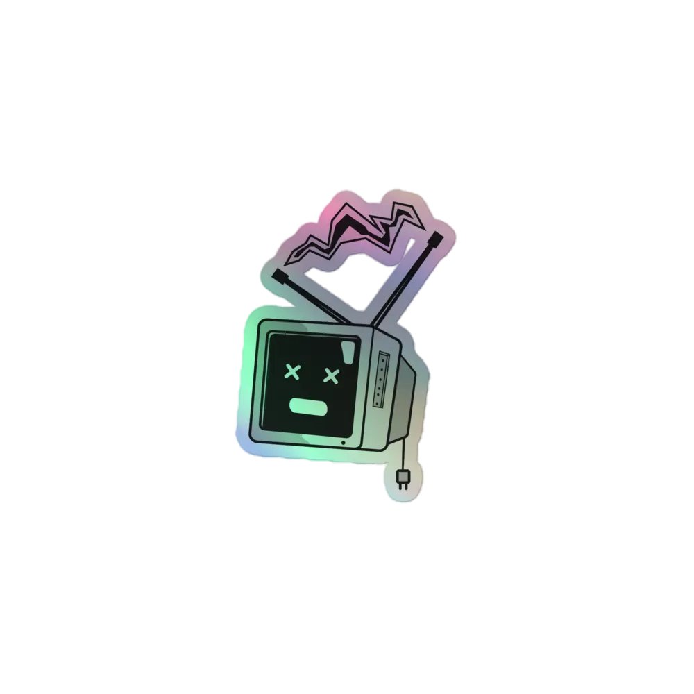 HOLO STICKER ~ TV product image (2)